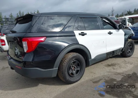 2021 Ford Police Interceptor из США, поврежденный, VIN 1FM5K8AW4MNA20273